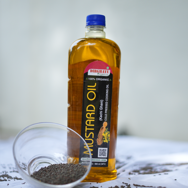 dirghayu organics Mustard Oil